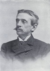 Frank R Stockton (zw/w foto) door English Photographer