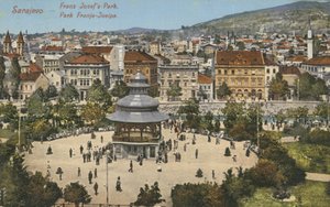 Franz Josef Park, Sarajevo door English Photographer