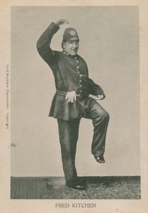 Fred Kitchen, dansende politieagent door English Photographer