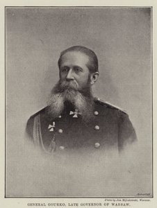 Generaal Gourko, voormalig gouverneur van Warschau door English Photographer
