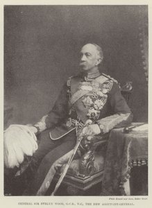 Generaal Sir Evelyn Wood, GCB, VC, de nieuwe adjudant-generaal door English Photographer