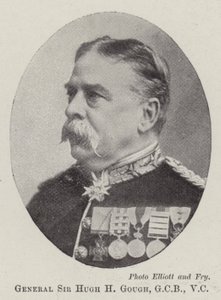 Generaal Sir Hugh H Gough, GCB, VC door English Photographer