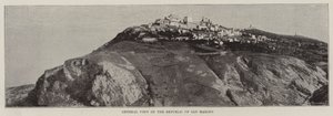 Algemeen overzicht van de Republiek San Marino door English Photographer
