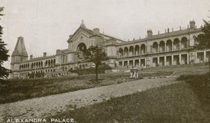 Algemeen uitzicht op Alexandra Palace