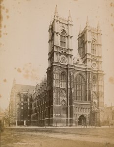 Algemeen uitzicht op Westminster Abbey door English Photographer