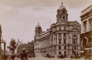 Algemeen uitzicht op Whitehall door English Photographer