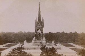 Algemeen uitzicht op het Albert Memorial