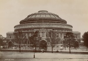 Algemeen uitzicht op de Royal Albert Hall door English Photographer