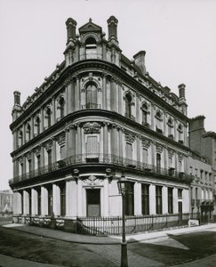 Algemeen zicht op de Union Bank of London door English Photographer