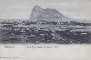 Gibraltar, Rots vanaf de stoel van de Koningin van Spanje