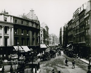 Grace Church Street, Londen door English Photographer