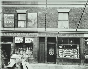 Groenteboer, Albert Road 5, 1899 door English Photographer