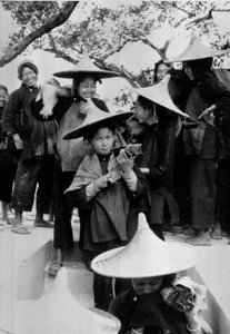 Groep vrouwen in Hong Kong