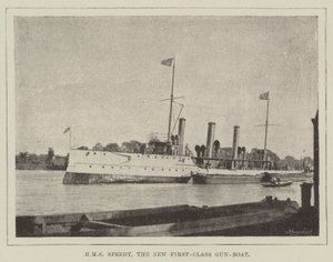 HMS Speedy, de nieuwe eersteklas kanonneerboot