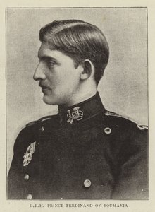HKH Prins Ferdinand van Roemenië door English Photographer