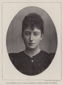HKH Prinses Maud van Wales, verloofd met Prins Charles van Denemarken