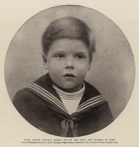 H R H Prins Edward, oudste zoon van de hertog en hertogin van York door English Photographer