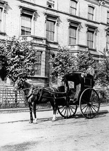Hansom Cab door English Photographer
