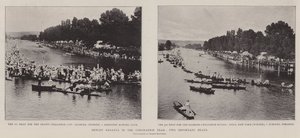 Henley Regatta in het Kroningsjaar, Twee Belangrijke Heats door English Photographer