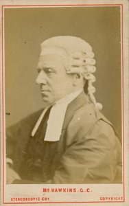 Henry Hawkins QC, 1e Baron Brampton door English Photographer