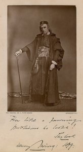 Henry Irving door English Photographer