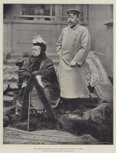 Hare Majesteit de Koningin en ZKH Albert Edward, Prins van Wales