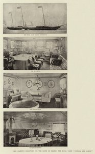 Het Vertrek van Hare Majesteit naar Zuid-Frankrijk, het Koninklijk Jacht Victoria en Albert