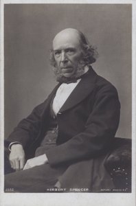 Herbert Spencer (zwart-wit foto) door English Photographer
