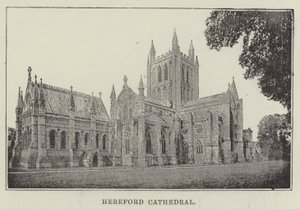 Kathedraal van Hereford door English Photographer
