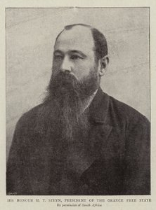 Zijn eer M.T. Steyn, president van de Oranje Vrijstaat