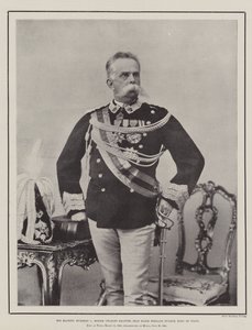 Zijne Majesteit Humbert I, Renier Charles Emanuel Jean Marie Fernand Eugene, Koning van Italië
