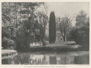 De tijdelijke residentie van Zijne Majesteit nabij Windsor, Frogmore House