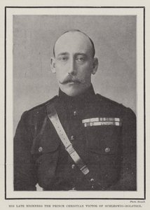 Zijn wijlen Hoogheid Prins Christian Victor van Sleeswijk-Holstein door English Photographer