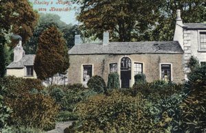 Huis van de Engelse romantische dichter Percy Bysshe Shelley, Keswick, Cumbria door English Photographer