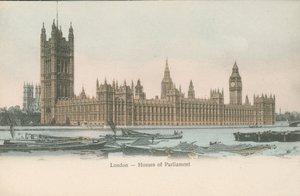 Het Parlement door English Photographer