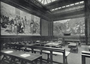 Houses of Parliament, de Mozes Kamer, House of Lords door English Photographer