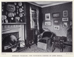 Hursley Pastorie, de favoriete hoek van John Keble door English Photographer