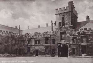 In Voorkant Binnenplaats, St Johns College
