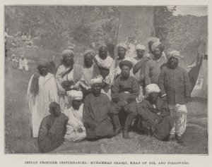 Indiase Grensonlusten, Muhammad Sharif, Khan van Dir, en Volgelingen