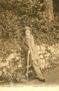 John Ruskin, in Brantwood door English Photographer