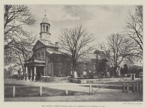 Kew Kerk, waar prinses Mary van Cambridge trouwde in 1866 door English Photographer