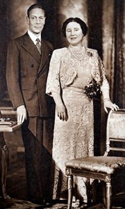 Koning George VI en Elizabeth, de koningin-moeder