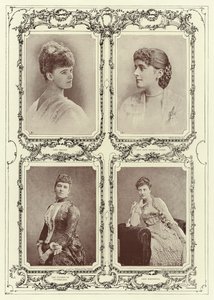 Lady Brooke, Lady Jane Seymour Combe, De Hertogin van Sutherland; Lady Borthwick