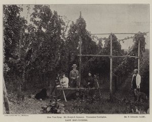 Lady Hop-Pickers door English Photographer