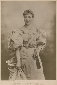 Lady Renals - Lady Mayoress, 1894-95 door English Photographer