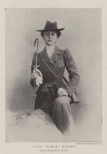 Lady Sarah Wilson door English Photographer