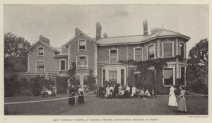 Lady Warwicks Hostel in Reading, voor de Landbouwopleiding van Vrouwen
