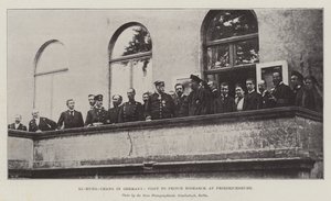 Li-Hung-Chang in Duitsland, bezoek aan prins Bismarck in Friedrichsruhe door English Photographer