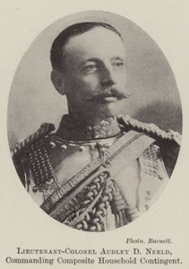 Luitenant-Kolonel Audley D. Neeld, bevelhebber van het Samengestelde Huishoudelijke Contingent door English Photographer