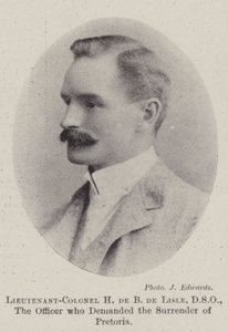 Luitenant-kolonel H de B de Lisle, DSO, de officier die de overgave van Pretoria eiste door English Photographer